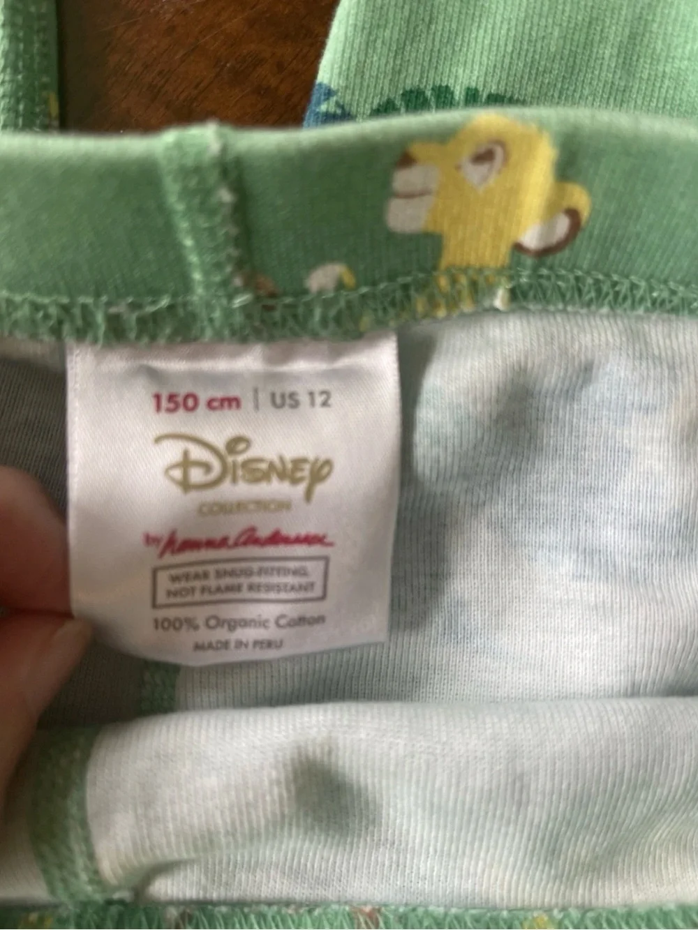 Disney Hanna Andersson The Lion King Organic Pajama Bottom